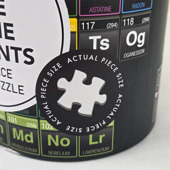 Professor Puzzle "Periodic Table Of The Elements" 1000 Piece Jigsaw Puzzle - Picture 3 of 8